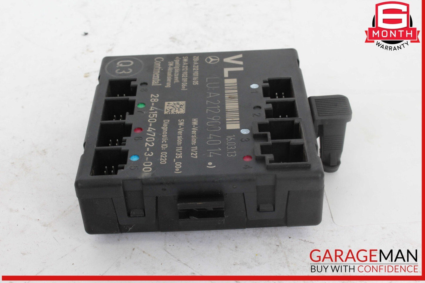 08-18 Mercedes W204 C350 C300 CLS550 Front Left Side Door Control Module OEM