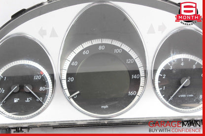 08-11 Mercedes W204 C300 C350 Instrument Speedometer Cluster Gauge OEM