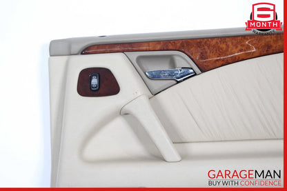 96-03 Mercedes W210 E320 Rear Right Passenger Side Interior Door Panel Trim OEM