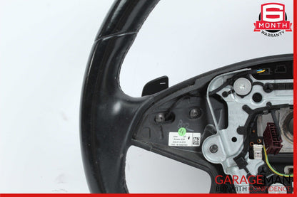 10-13 Mercedes W212 E350 E550 E400 Steering Wheel w/ Paddle Shifters Black OEM