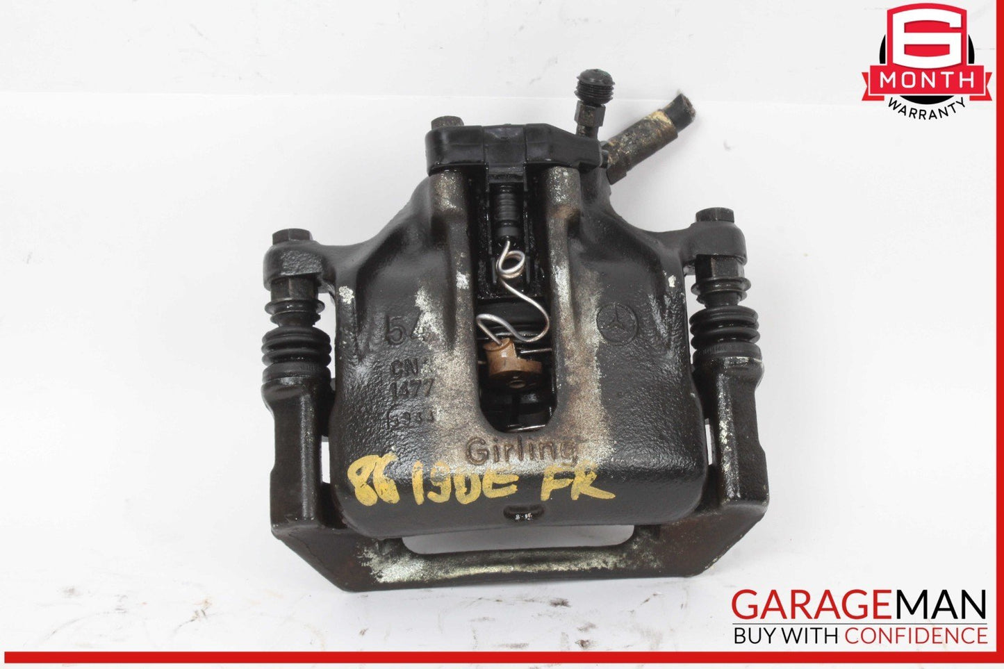 86-93 Mercedes W201 190E 190D Front Left and Front Right Side Brake Caliper Set