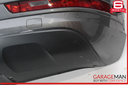 16-18 Audi Q3 Rear Bumper Cover w/ Parking PDC Sensors Silver OEM