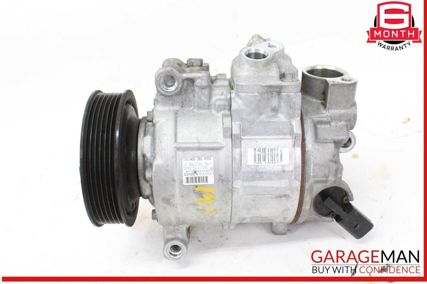 12-17 Audi A6 A4 AC A/C Air Conditioning Compressor Denso 4G0260805D OEM