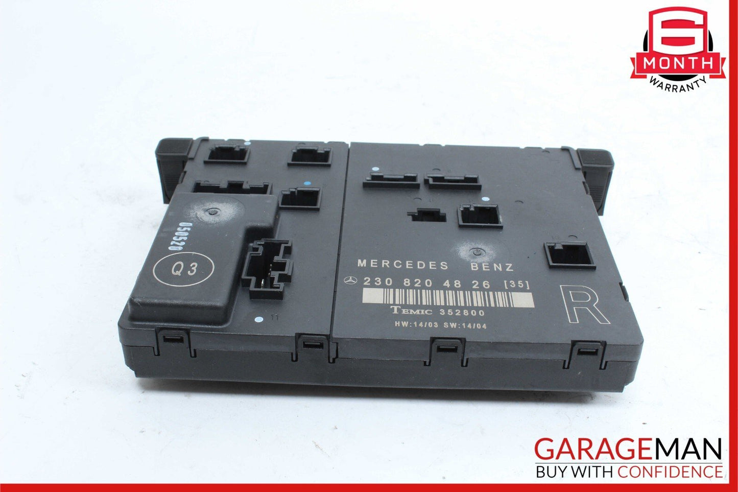 03-12 Mercedes R230 SL500 SL55 AMG Front Right Side Door Control Module Unit OEM