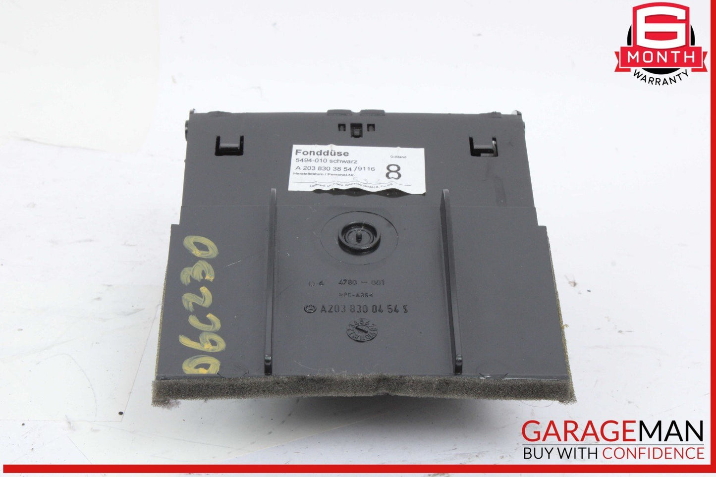 01-07 Mercedes W203 C230 Rear Center AC A/C Air Conditioning Air Vent Grille OEM