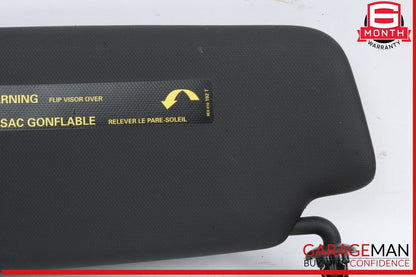 14-17 Audi SQ5 Q5 Front Right Side Sun Visor Sunvisor Black 8U0857552F OEM
