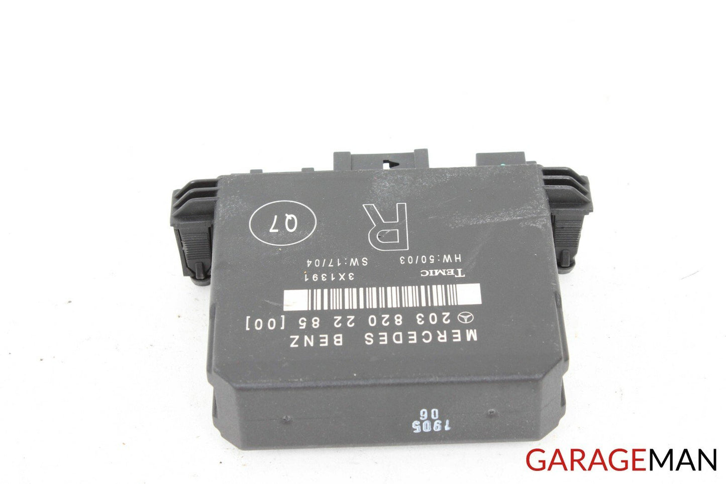 01-07 MERCEDES W203 C230 REAR RIGHT PASSENGER SIDE DOOR CONTROL MODULE Q7 OEM