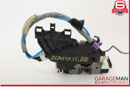 14-19 Mercedes W117 CLA250 CLA45 AMG Rear Right Side Door Lock Latch Actuator