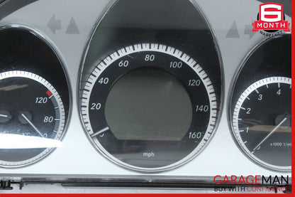 08-11 Mercedes W204 C300 C350 Instrument Speedometer Cluster 2049001505 OEM