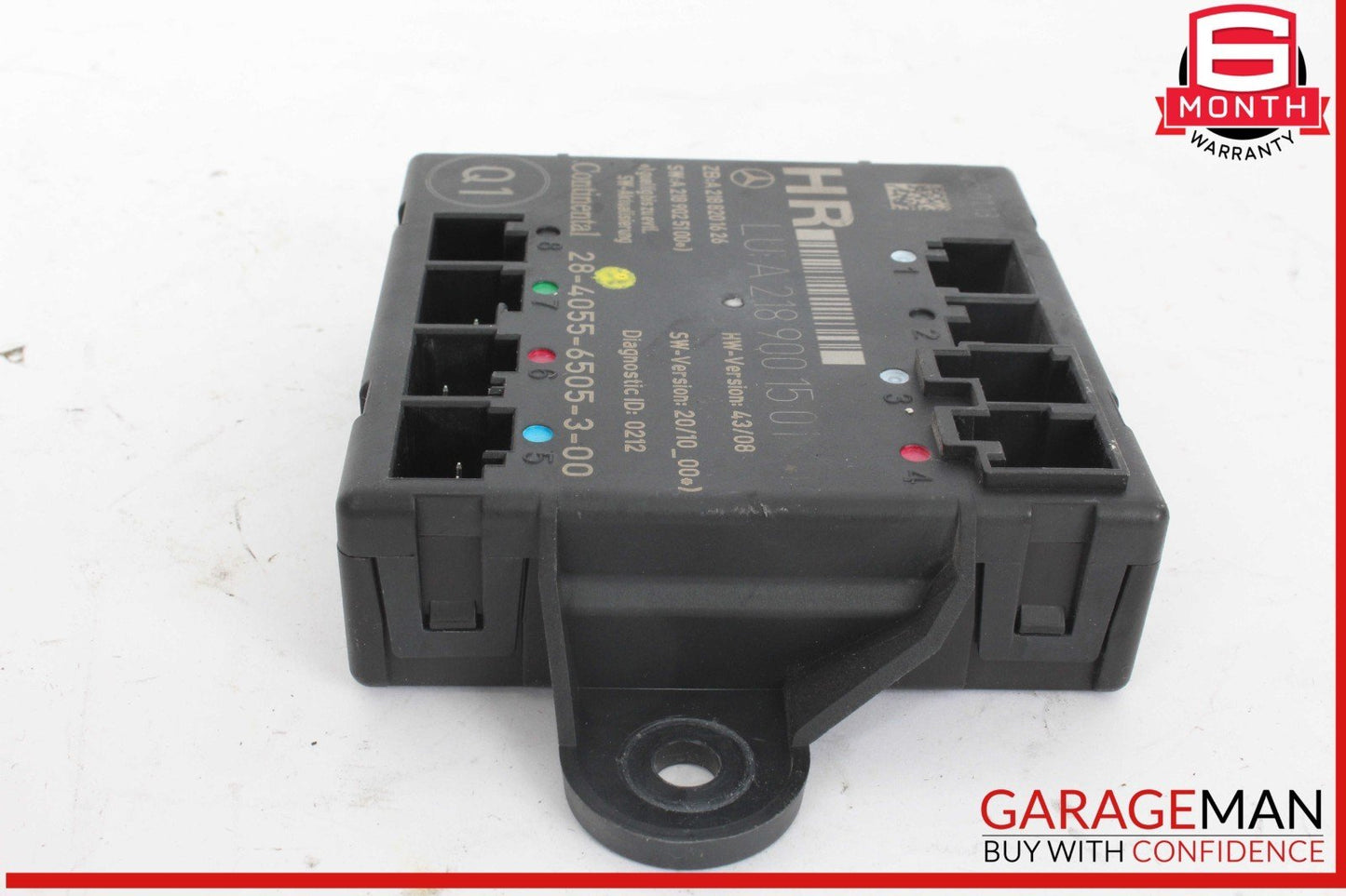 08-18 Mercedes W204 C300 C250 E550 Rear Right Side Door Control Module Unit OEM