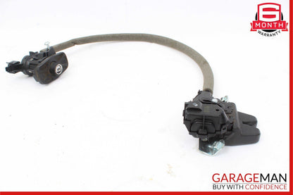 08-18 Mercedes CLS400 C300 Trunk Lid Latch Lock Actuator w/ Cylinder Lock Latch