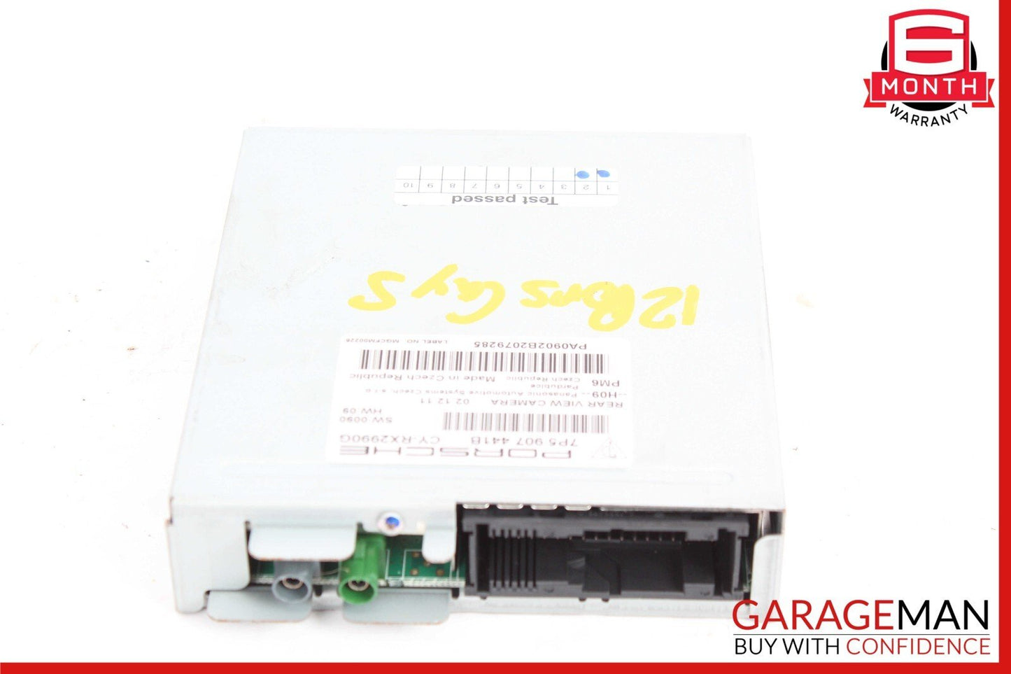 11-16 Porsche Cayenne 958 Hybrid S Rear View Backup Camera Control Module OEM