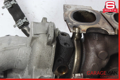15-20 Mercedes W166 ML400 E450 Left Side Turbocharger Turbo Charger Manifold OEM