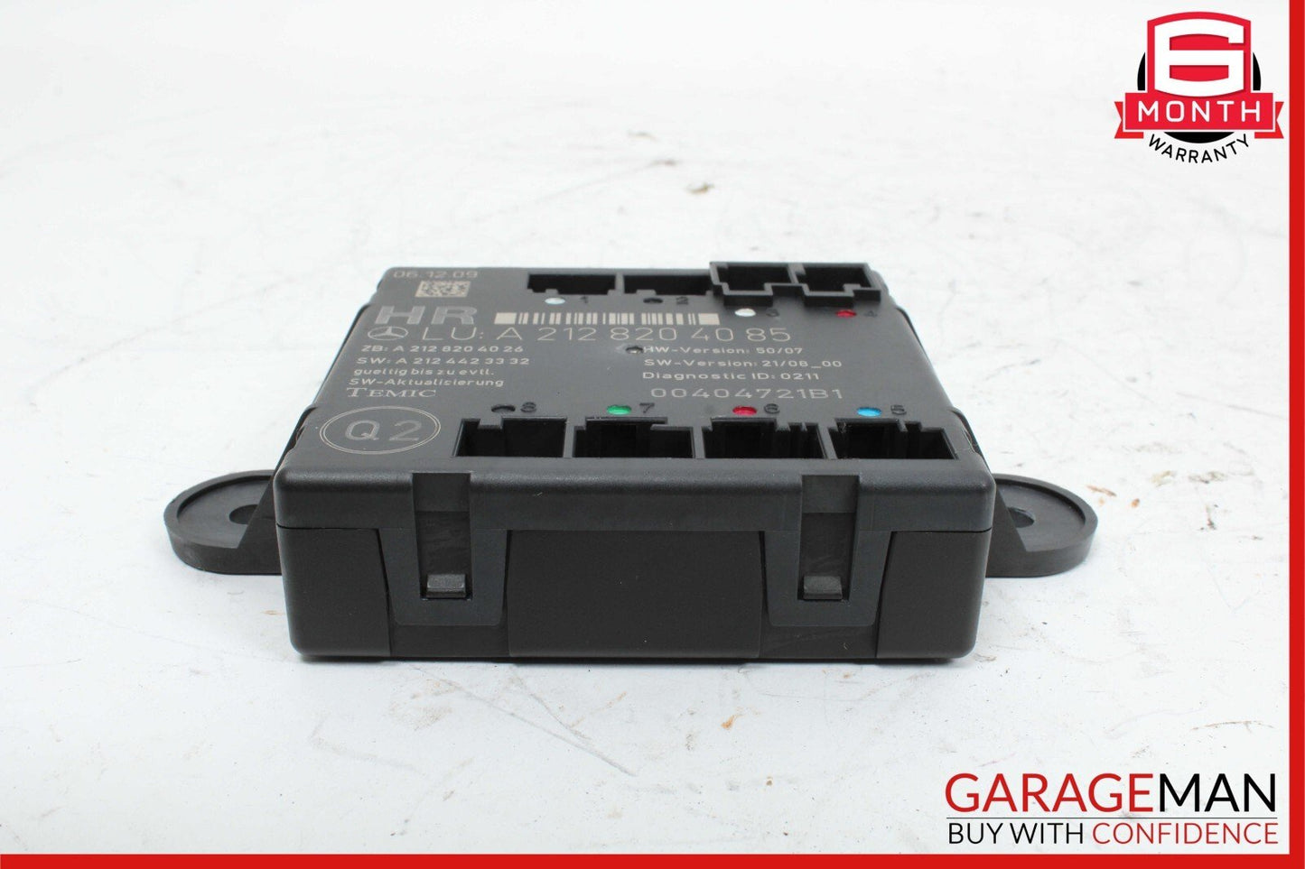 08-18 Mercedes E550 E350 C350 C300 Rear Right Side Door Controller Module Unit