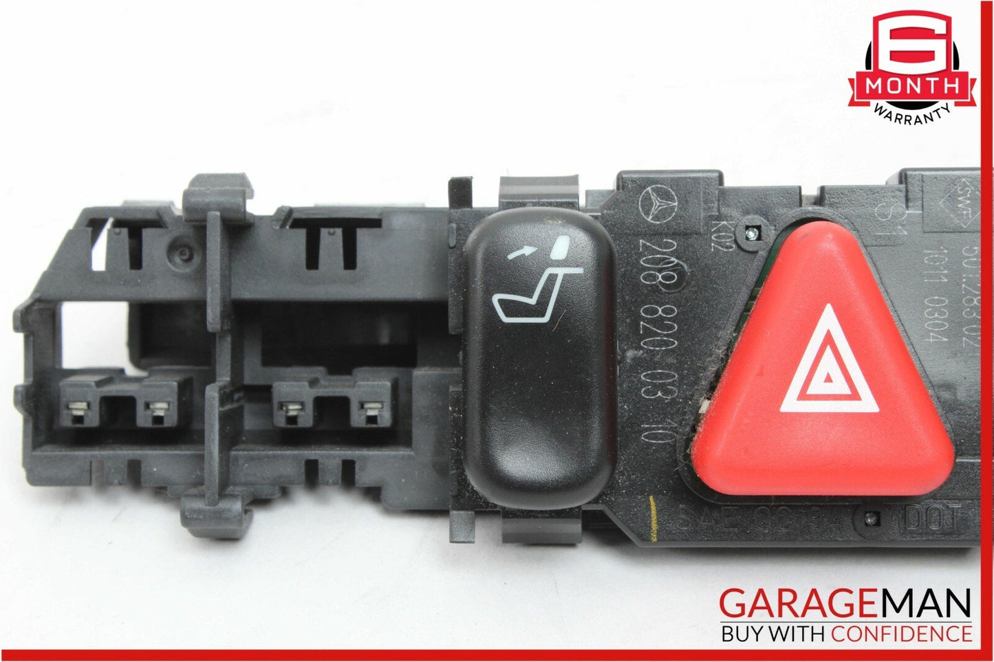 98-02 Mercedes E430 CLK320 CLK430 Hazard Light Door Lock Switch Control Panel