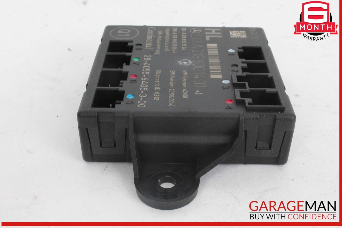 08-18 Mercedes W218 CLS550 C300 E550 Rear Left Side Door Control Module Unit