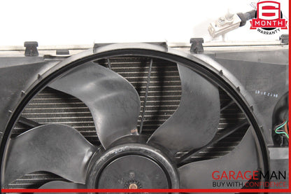 08-15 Mercedes X204 GLK350 Engine Radiator AC A/C Air Condenser Oil Cooler Assy