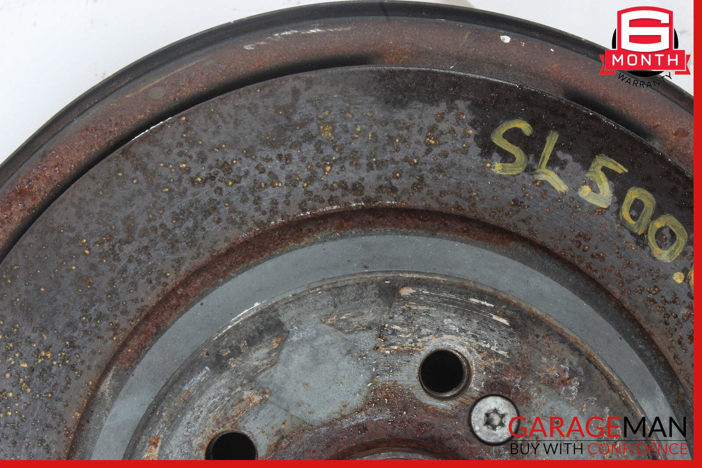 03-06 Mercedes R230 SL500 Rear Right Spindle Knuckle Hub Bearing w/ Rotor Disc