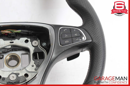 14-20 Mercedes W117 CLA250 GLA250 Steering Wheel w/ Paddle Shifters Assy OEM