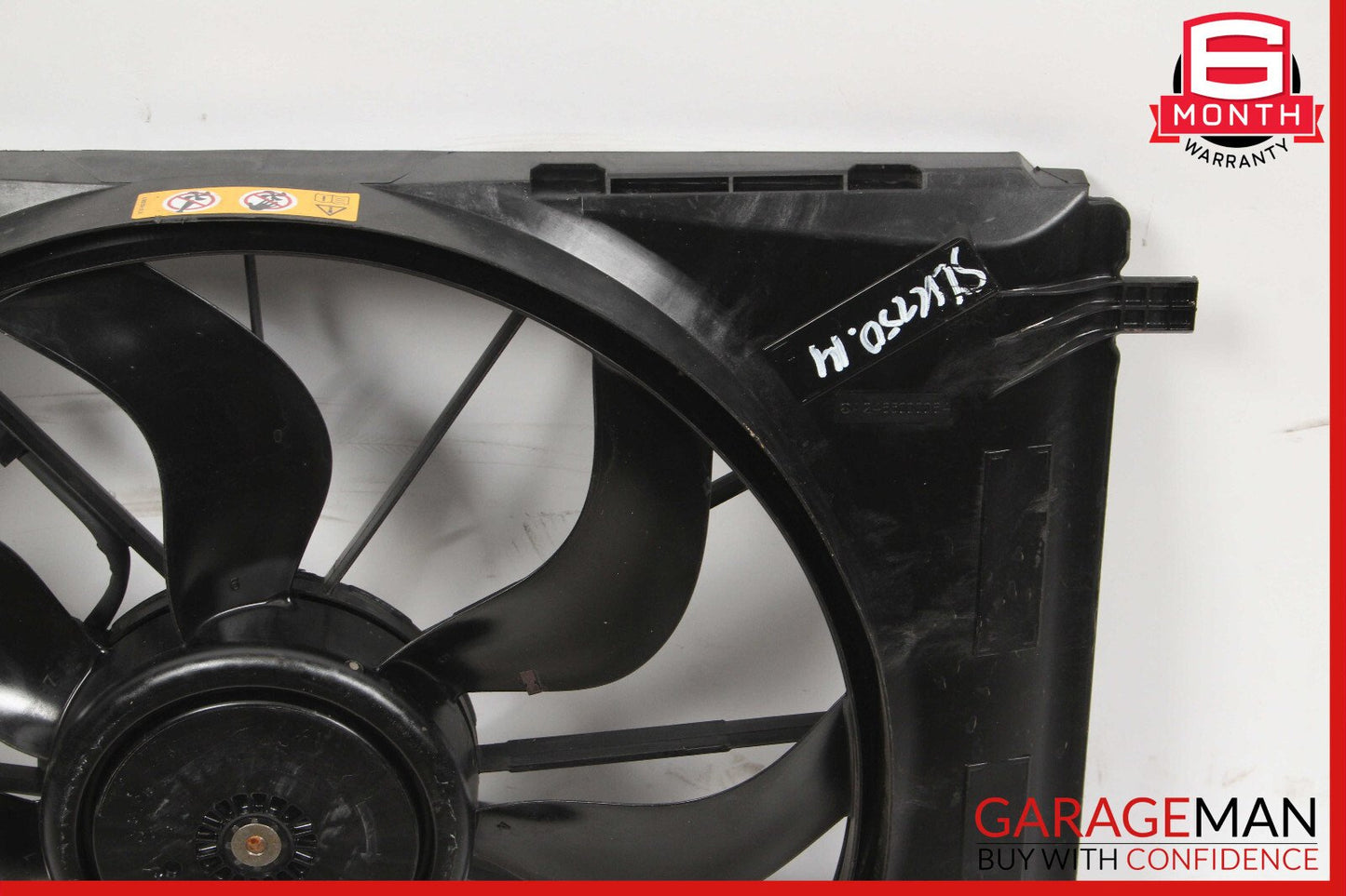 12-20 Mercedes R172 SLK250 CLA250 Engine Radiator Cooling Fan Motor Shroud Assy