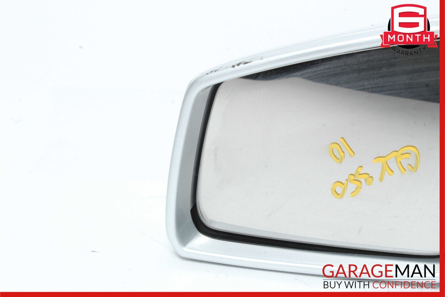 10-12 Mercedes X204 GLK350 Front Left Side Mirror Door Rear View Iridium Silver