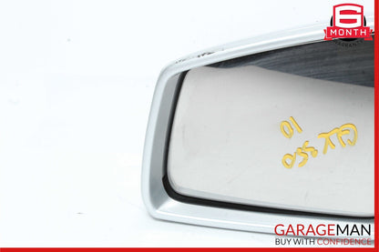 10-12 Mercedes X204 GLK350 Front Left Side Mirror Door Rear View Iridium Silver