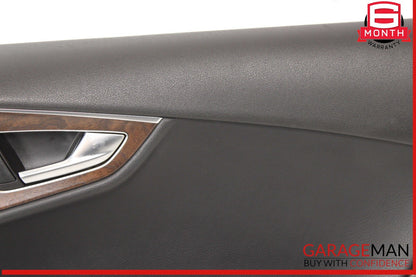 12-18 Audi A7 Rear Right Passenger Side Interior Door Panel Trim Cover OEM