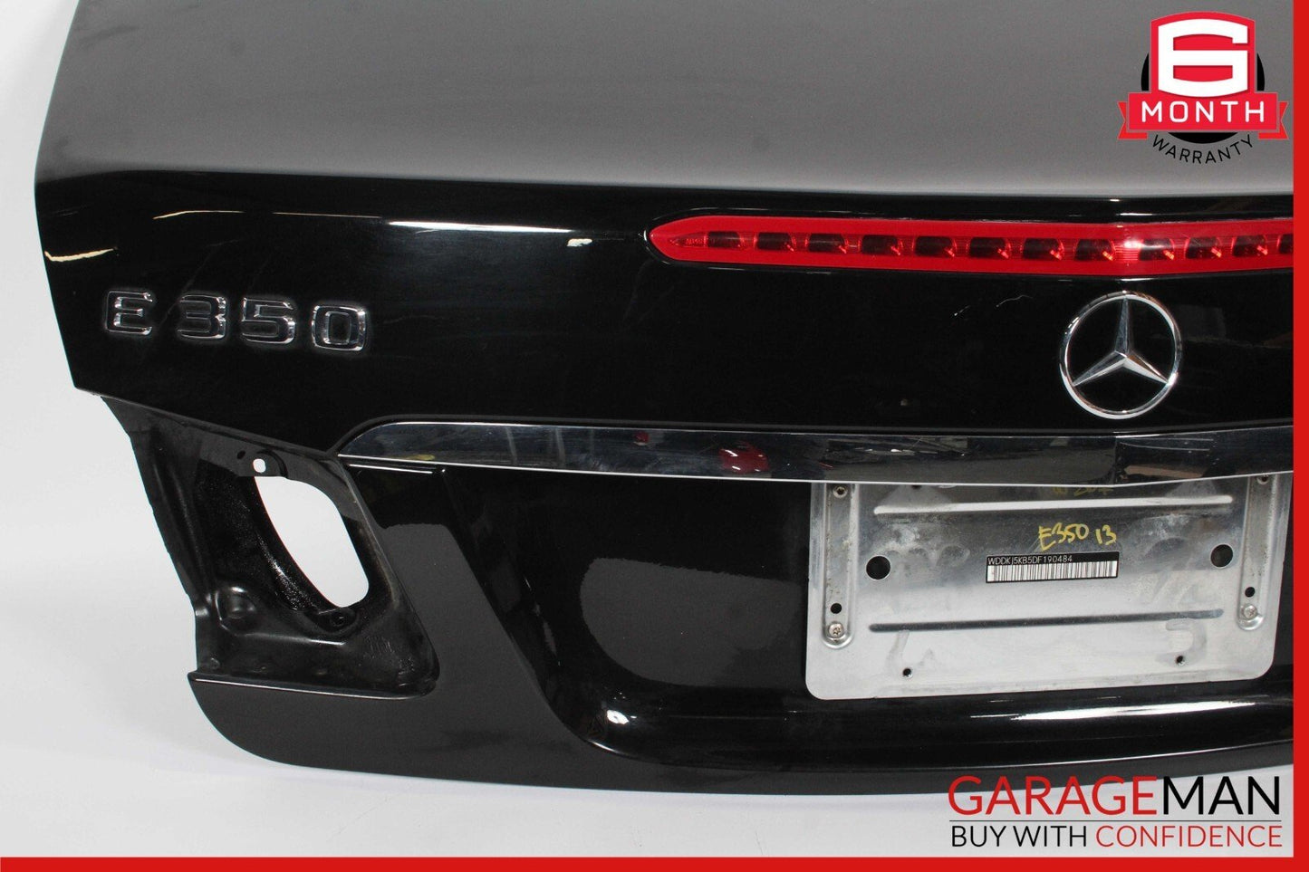 10-13 Mercedes W207 E350 E550 Convertible Rear Trunk Lid Deck Shell Panel Assy