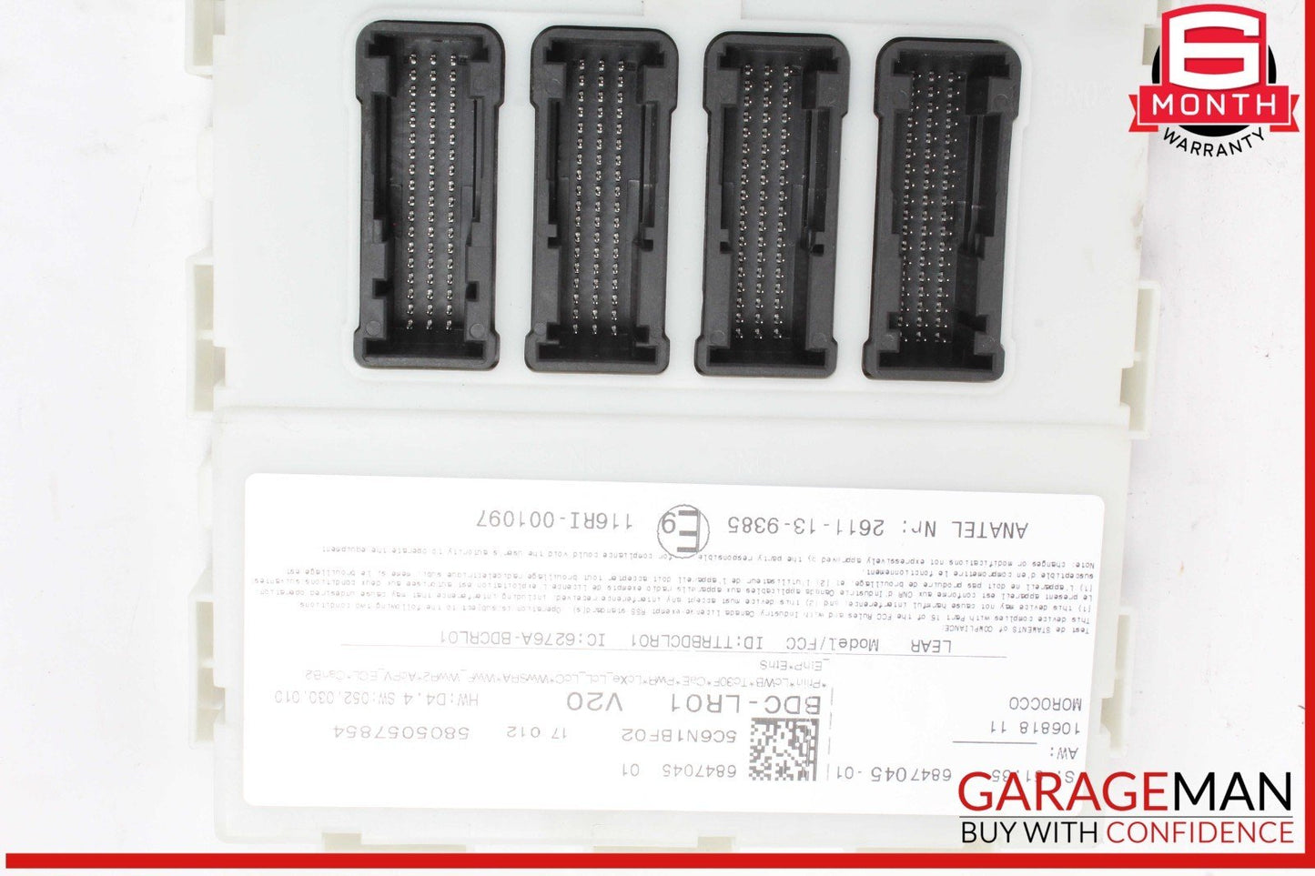 14-21 BMW i3 I01 Hybrid Front Body Comfort Computer Control Module Unit OEM