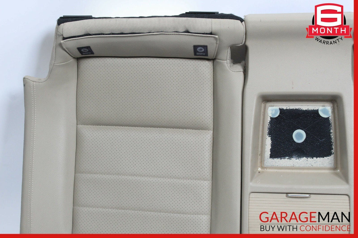 12-15 Mercedes W204 C250 Coupe Rear Seat Cushion Bottom Lower Beige OEM