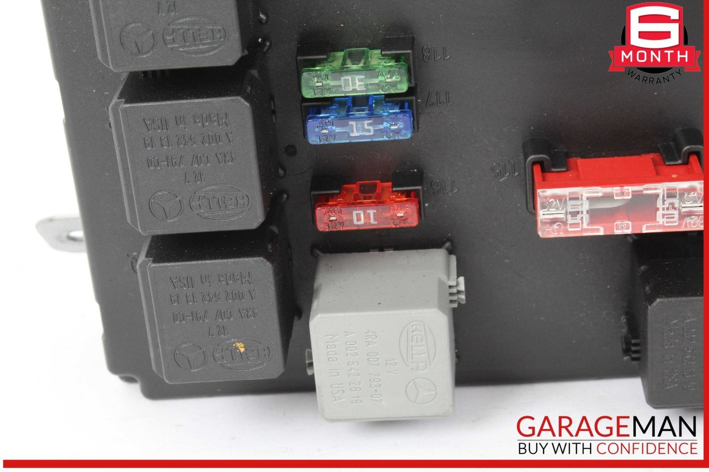 07-09 Mercedes W221 S550 CL550 CL600 Rear Trunk SAM Fuse Box Module Assembly OEM