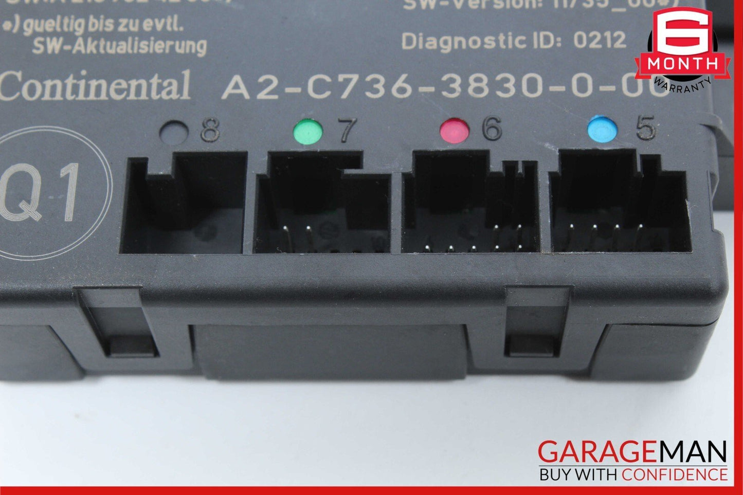 10-18 Mercedes W212 E350 C250 Front Left Passenger Side Door Control Module OEM