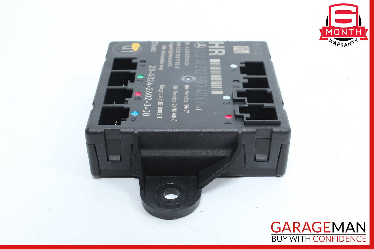 08-14 Mercedes W204 C250 C350 Rear Right Side Door Control Module 2129004006 OEM