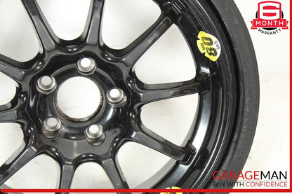 03-12 Mercedes R230 SL500 SL550 Emergency Spare Tire Wheel Donut Rim 17" 17 OEM