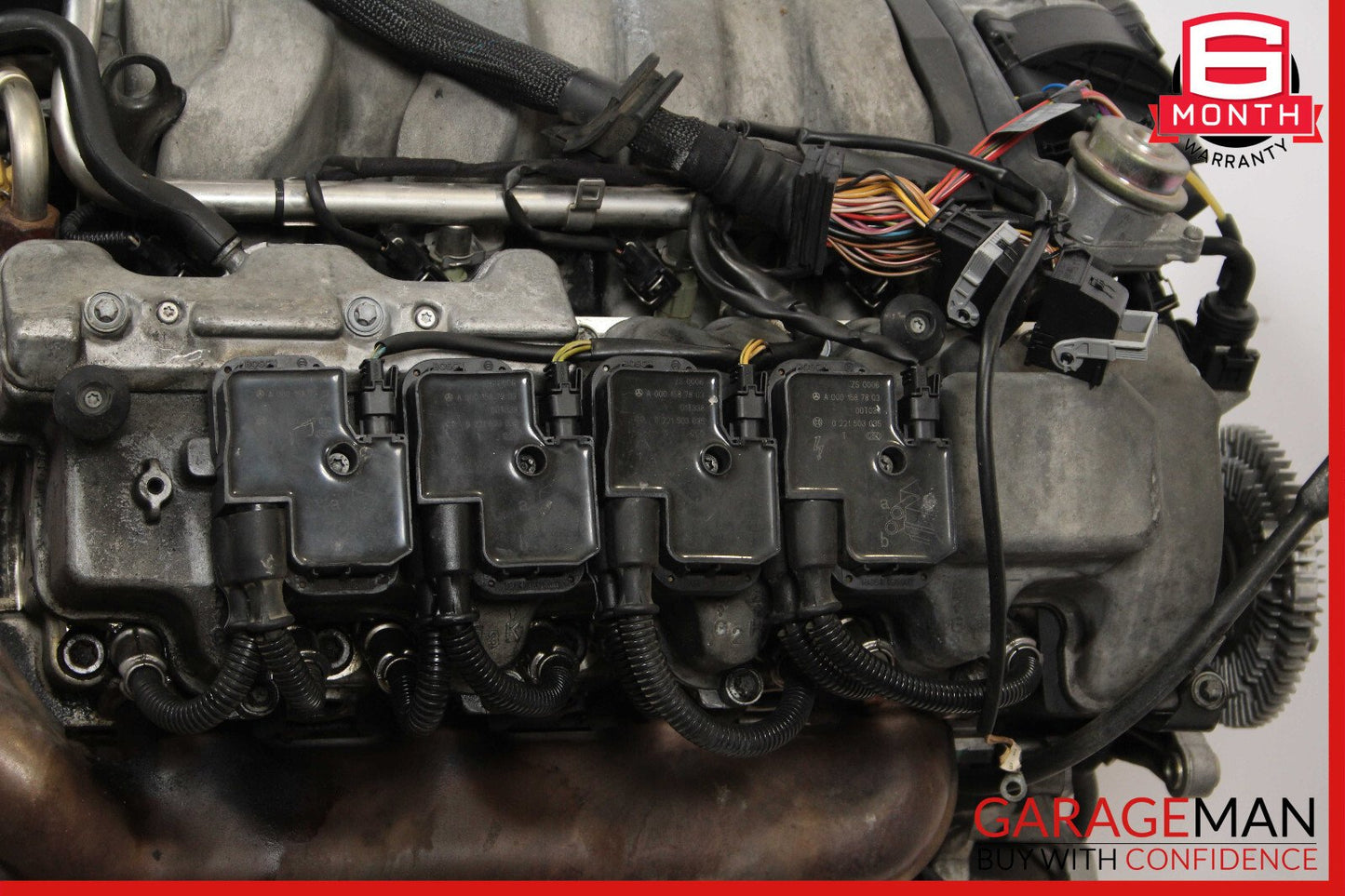 Mercedes W208 CLK430 S430 4.3L V8 M113 Complete Engine Motor Block Assembly 173k
