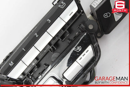 07-13 Mercedes W221 S550 CL65 AMG Front Left Seat Adjust Controller Switch Set