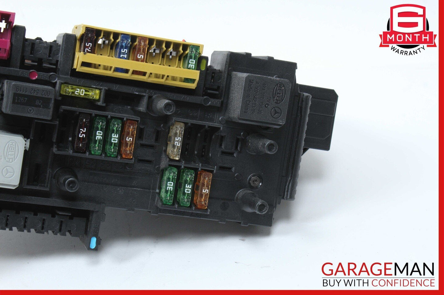 12-14 Mercedes W204 C300 4MATIC Rear SAM Fuse Box Relay Module Assembly OEM