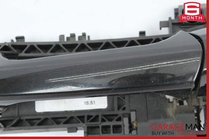 12-14 Mercedes W204 C250 C350 C300 Rear Left Side Exterior Door Handle Black OEM