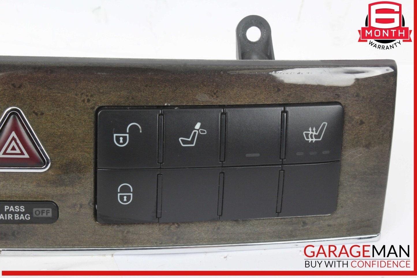 05-07 Mercedes W203 C230 C320 Dashboard Dash Control Switch Panel Bezel Trim OEM