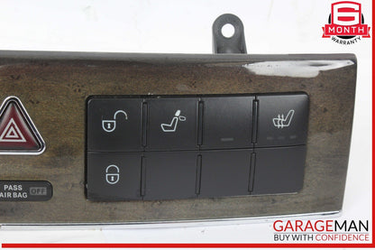 05-07 Mercedes W203 C230 C320 Dashboard Dash Control Switch Panel Bezel Trim OEM
