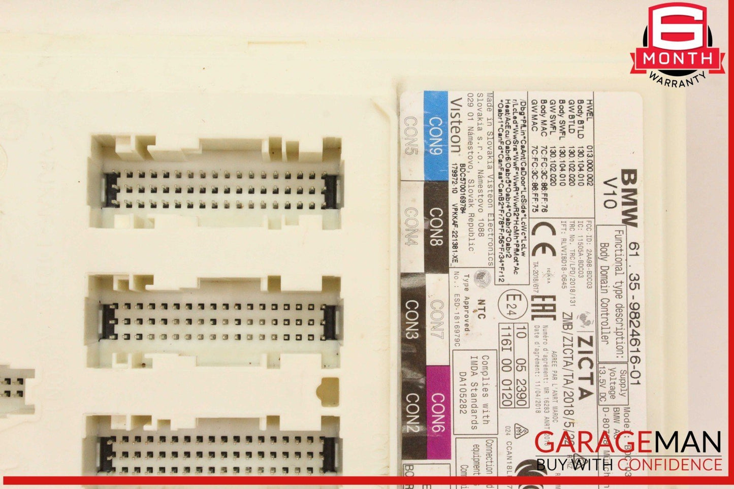 19-24 BMW M340i 330i 330e G20 BDC Body Domain Control Module Unit 9824616 OEM