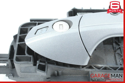 08-14 Mercedes W204 C250 Front Left Side Exterior Door Handle Assembly Gray OEM
