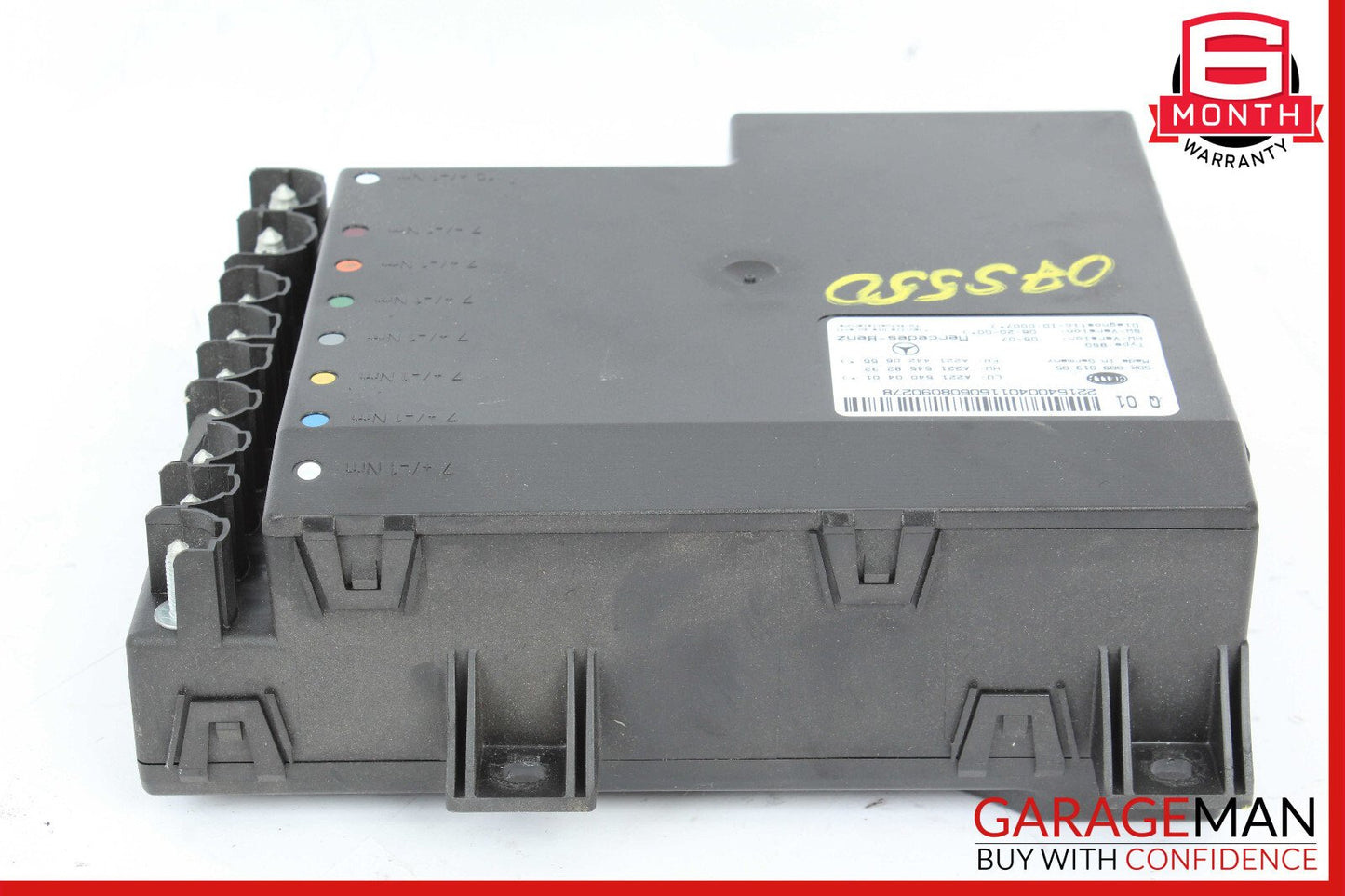 07-14 Mercedes S350 S550 CL550 Electric Power Supply Control Fuse Box Module