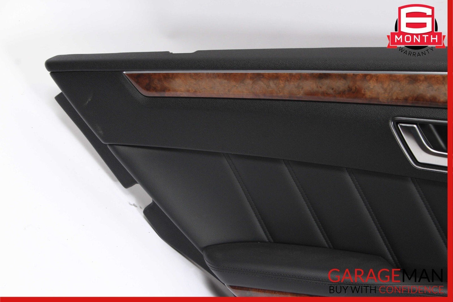 10-13 Mercedes W212 E350 E550 Rear Left Interior Door Panel Assembly Anthracite
