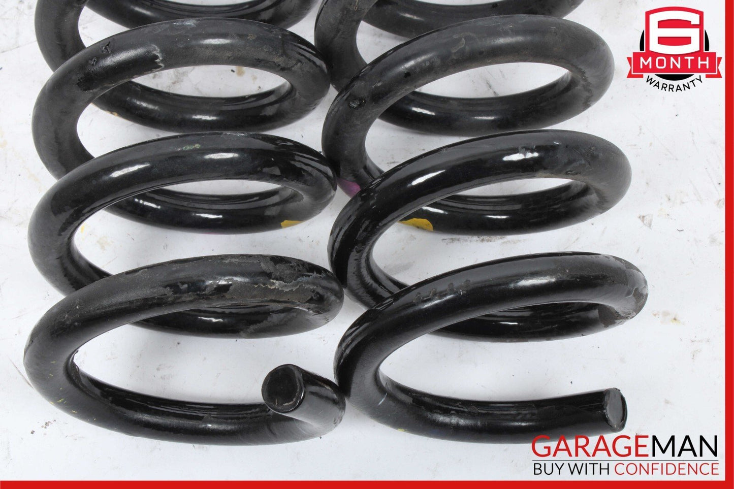08-14 Mercedes W204 C300 C350 Rear Right and Left Suspension Coil Spring Set OEM