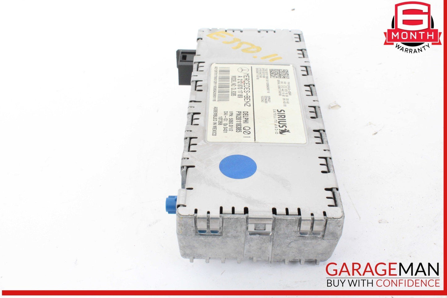 12-14 Mercedes W212 E350 GLK350 Sirius Satellite Radio Receiver 2128701789 OEM