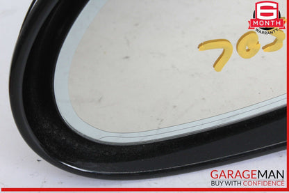 07-09 Mercedes W221 S550 S600 Front Left Side Door Rear View Mirror Black OEM
