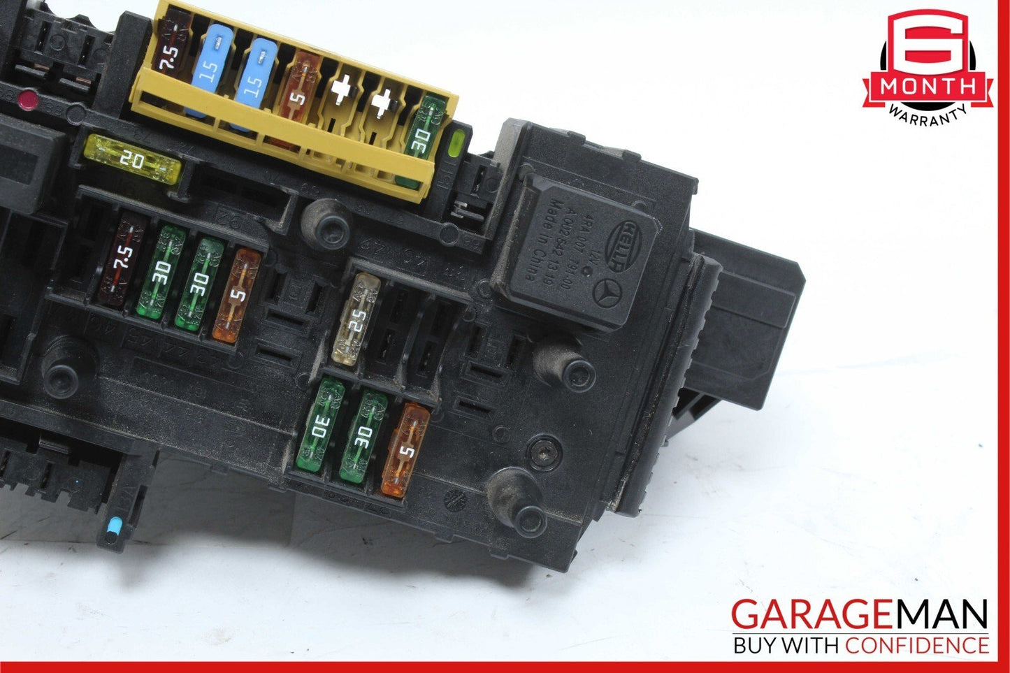 12-14 Mercedes W204 C250 C350 C63 AMG Rear SAM Fuse Box Relay Module Assembly