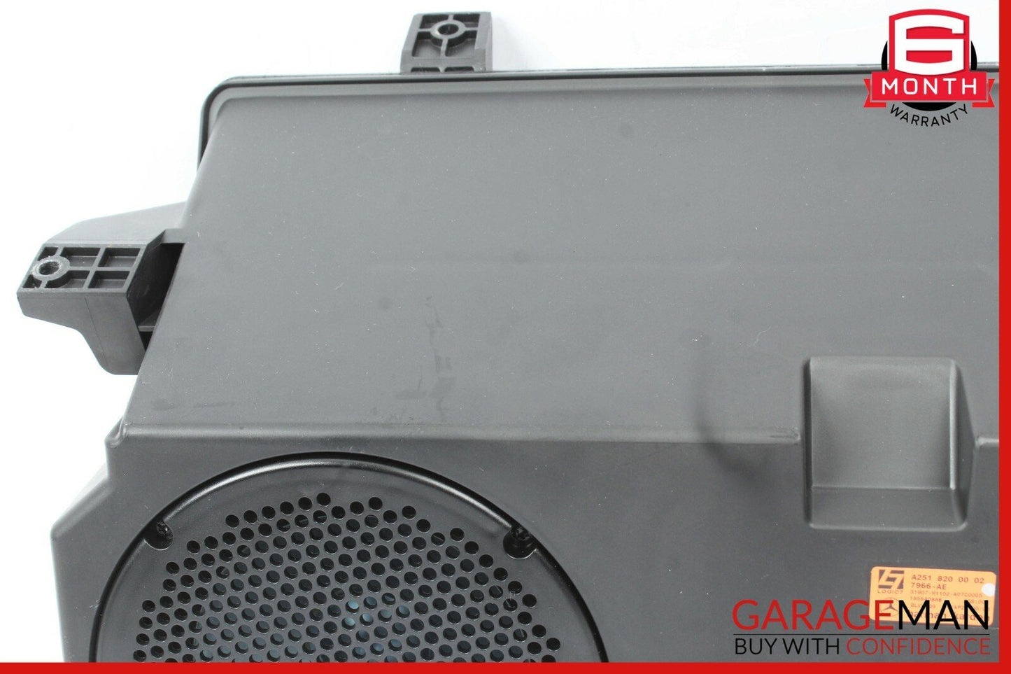 06-12 Mercedes W251 R320 R550 Rear Trunk Subwoofer Speaker 2518200002 OEM