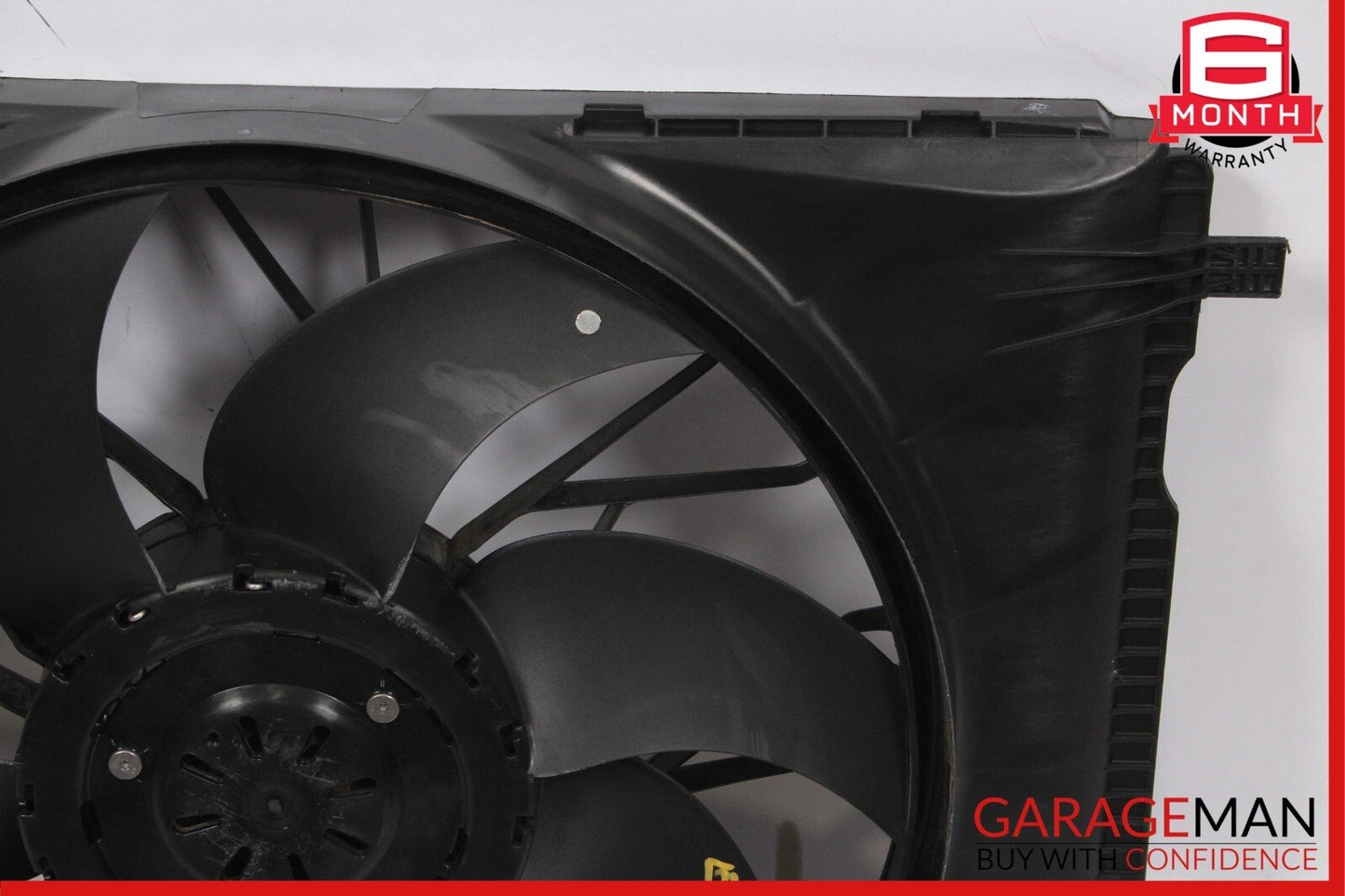 08-18 Mercedes SLK350 C350 CLS400 Engine Cooling Fan Shroud Motor Assembly